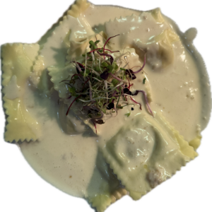 QUADRONI CON CREMA AL TARTUFO